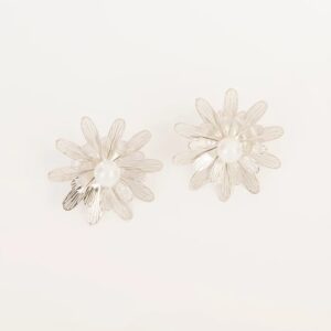 Floral Pearl Earrings