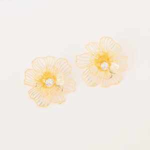 Floral Pearl Earrings