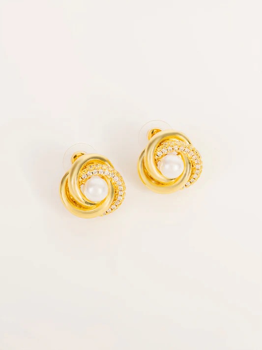 Beaded Hoop Earrings
