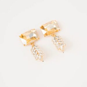 Rectangular Drop Earrings