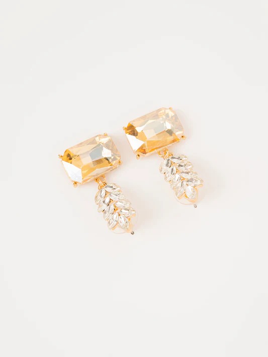 Rectangular Drop Earrings