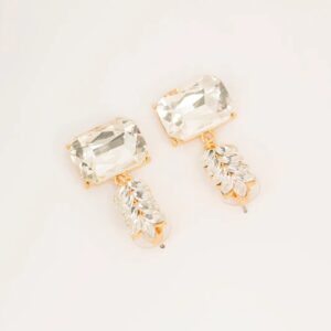 Rectangular Drop Earrings