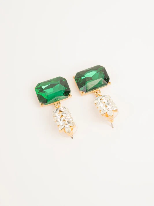 Rectangular Drop Earrings