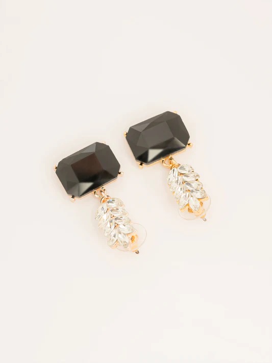 Crystal Floral Earrings